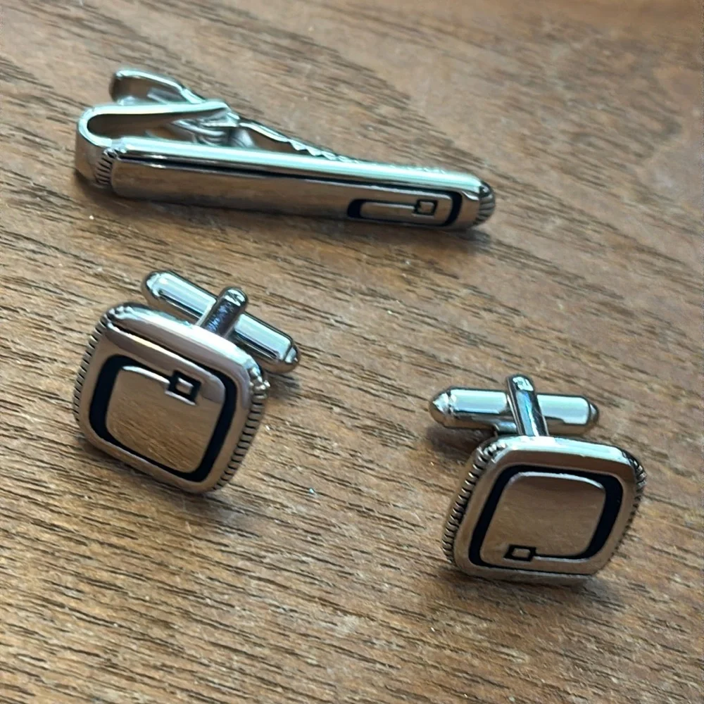 SPEIDEL Cuff Links and Tie Bar
